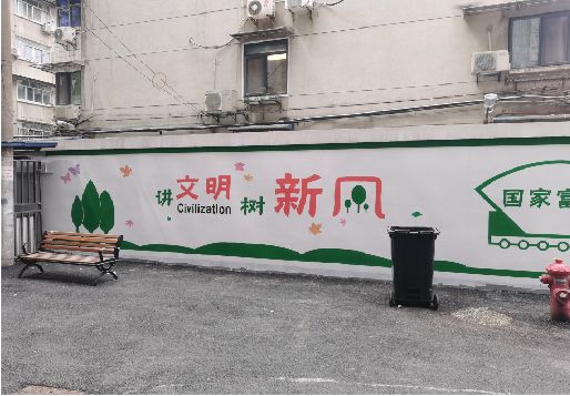 唐河社区墙绘